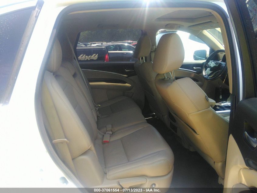 2016 ACURA MDX W/TECH/W/TECH - 5FRYD4H49GB034759