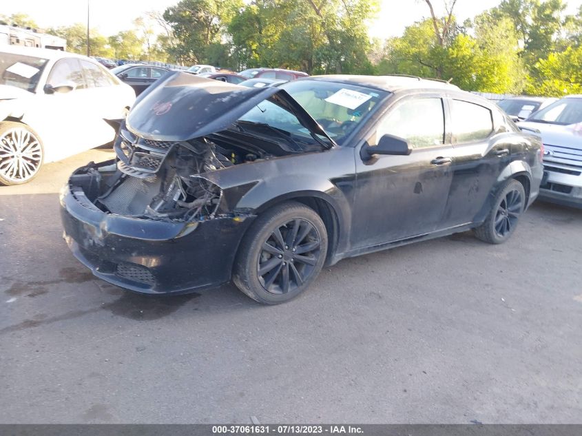 2014 DODGE AVENGER SE - 1C3CDZAB8EN173351