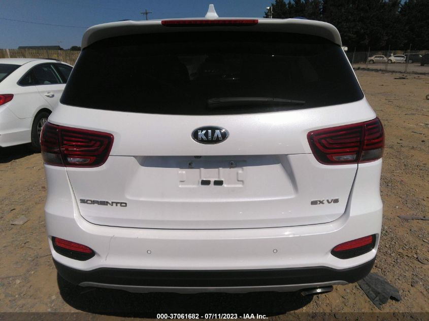 2019 KIA SORENTO EX SPORT V6 - 5XYPHDA55KG590699