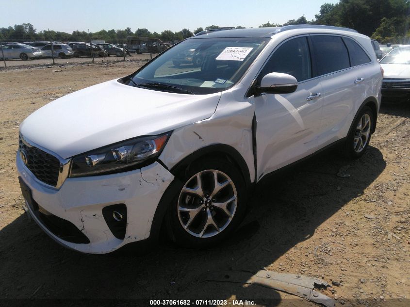 2019 KIA SORENTO EX SPORT V6 - 5XYPHDA55KG590699