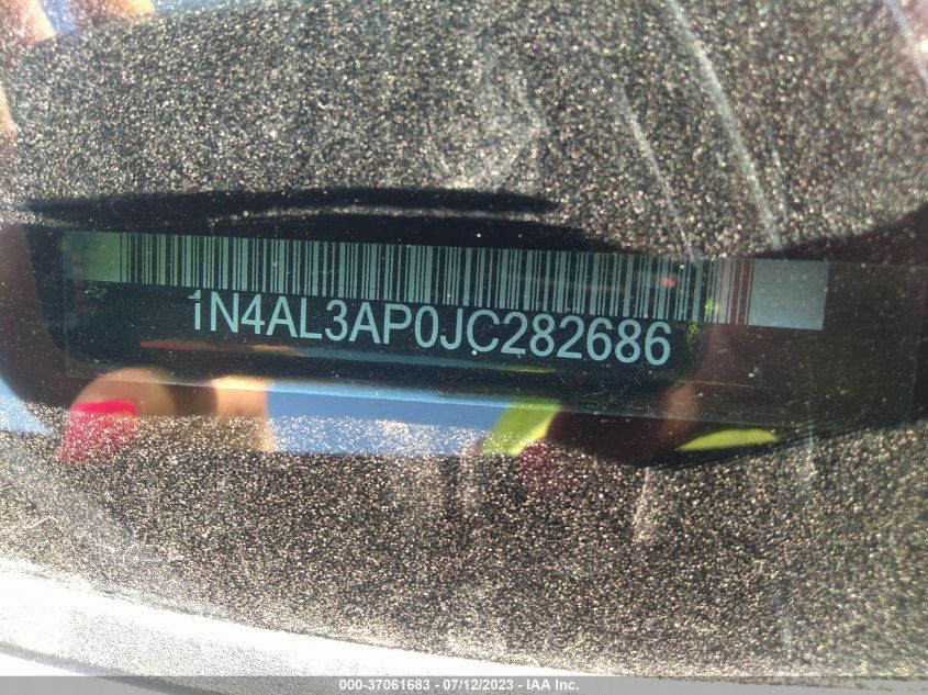 2018 NISSAN ALTIMA 2.5 S - 1N4AL3AP0JC282686
