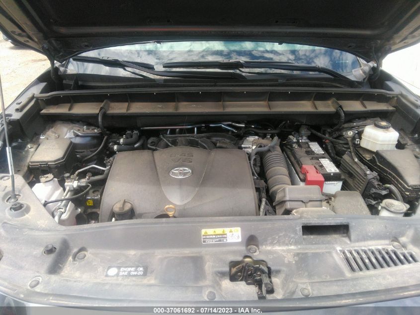 2022 TOYOTA HIGHLANDER XLE - 5TDGZRAH5NS553535