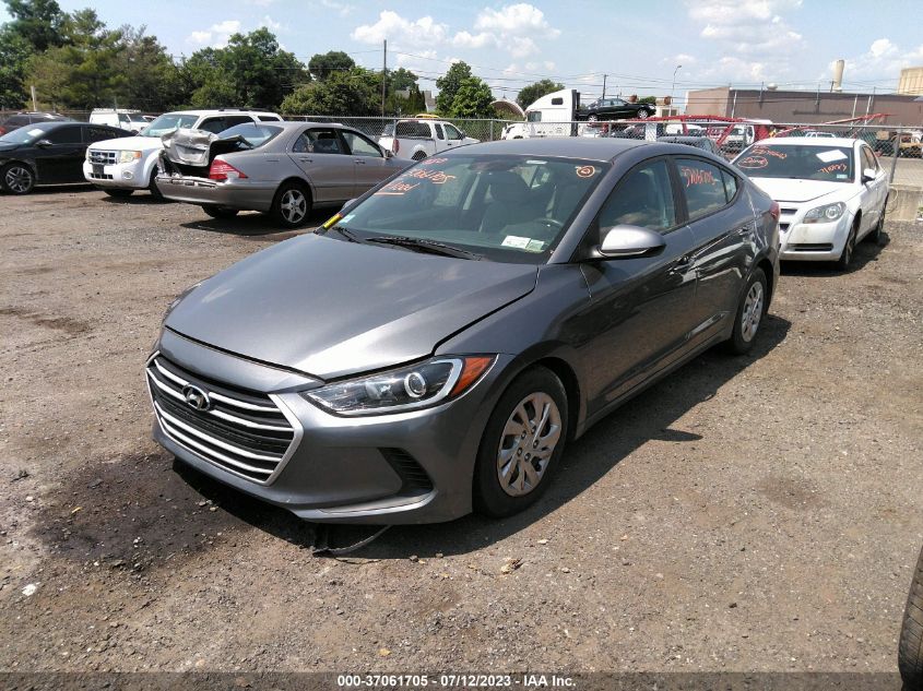 2017 HYUNDAI ELANTRA SE - KMHD74LF6HU099122