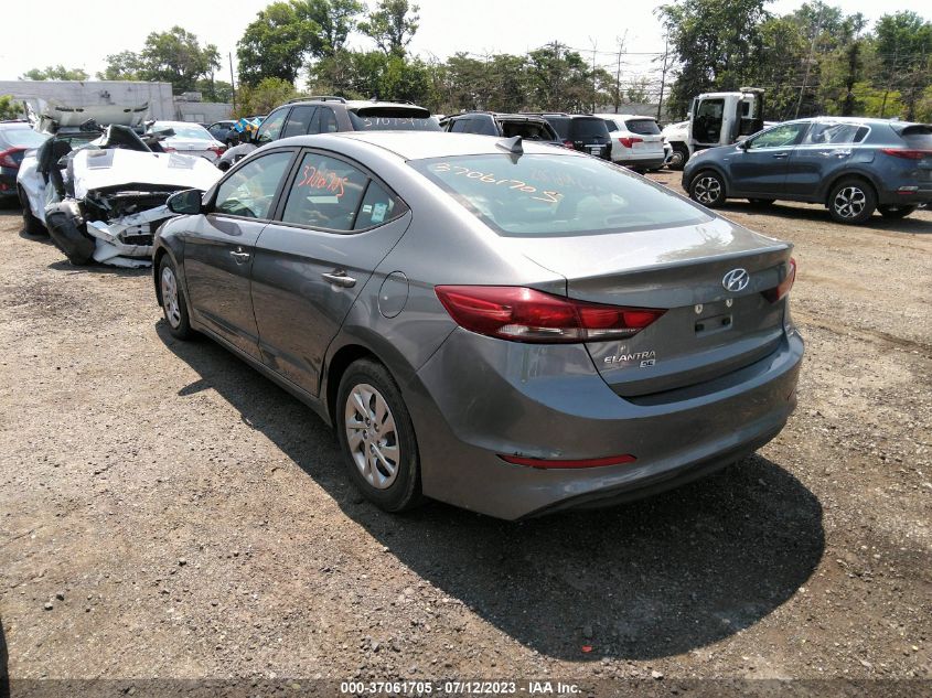 2017 HYUNDAI ELANTRA SE - KMHD74LF6HU099122