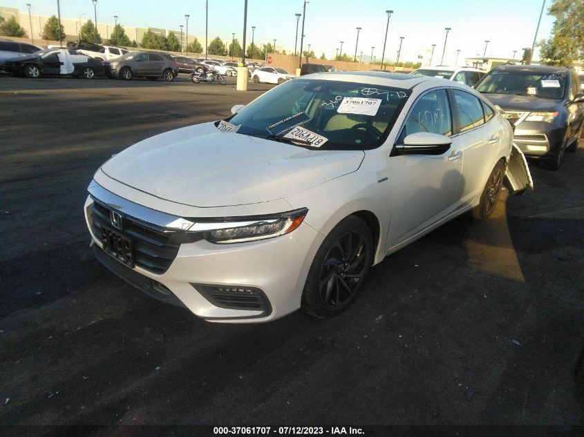 2021 HONDA INSIGHT TOURING - 19XZE4F99ME000291