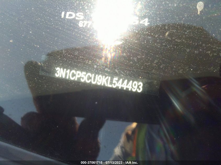 2019 NISSAN KICKS S - 3N1CP5CU9KL544493