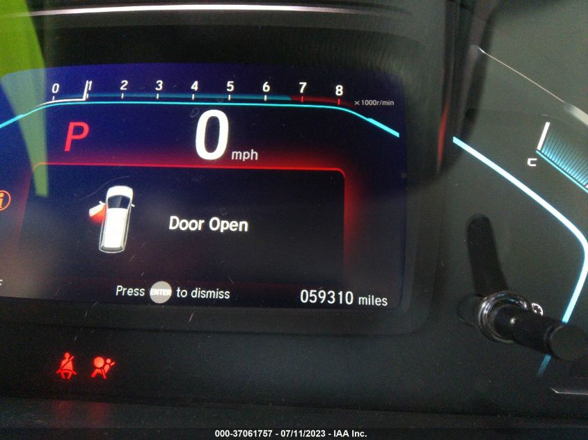 2018 HONDA ODYSSEY EX-L - 5FNRL6H74JB071174