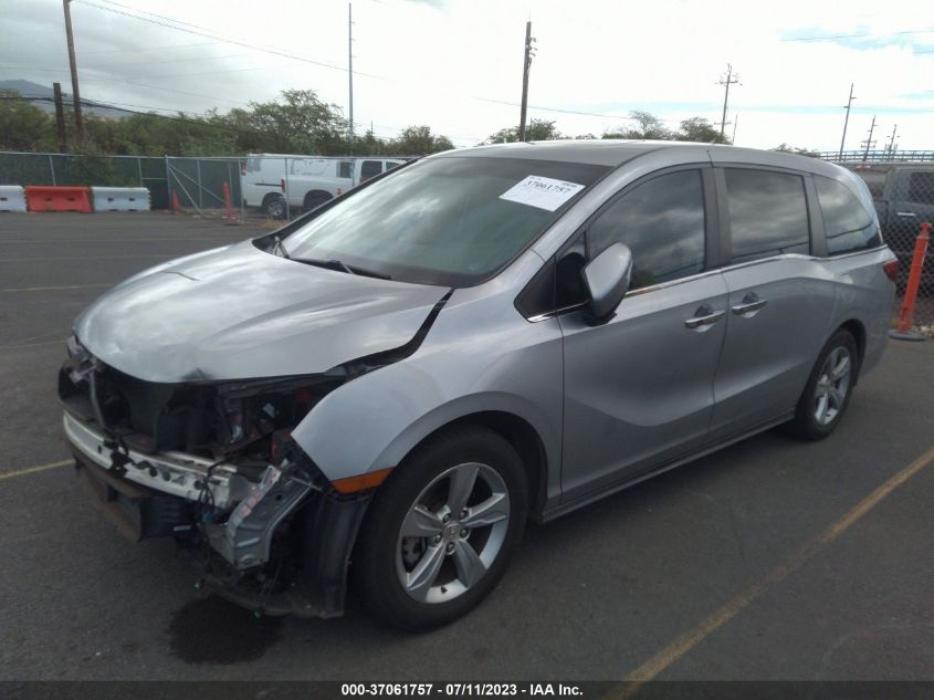 2018 HONDA ODYSSEY EX-L - 5FNRL6H74JB071174