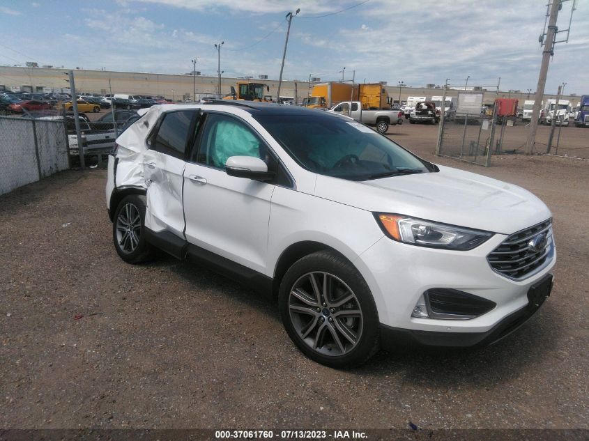 2020 FORD EDGE TITANIUM - 2FMPK3K95LBA75331