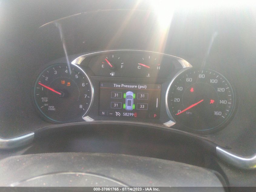 2019 CHEVROLET EQUINOX LT - 2GNAXVEXXK6221108