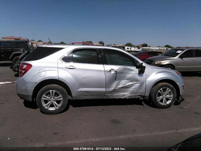 2017 CHEVROLET EQUINOX LS - 2GNALBEK0H1504654