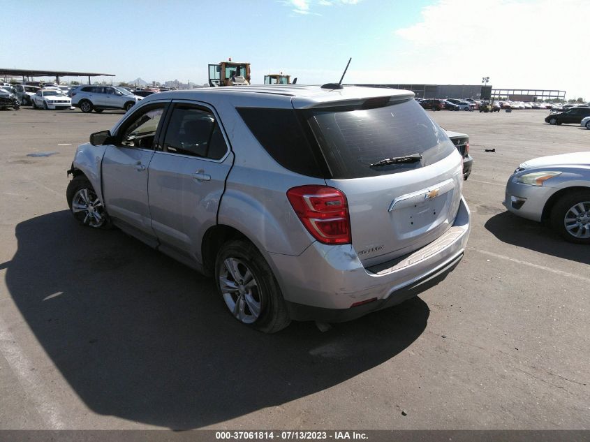 2017 CHEVROLET EQUINOX LS - 2GNALBEK0H1504654