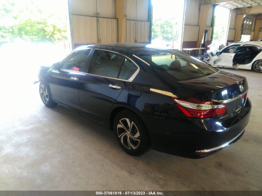 2017 HONDA ACCORD SEDAN LX - 1HGCR2F37HA274092