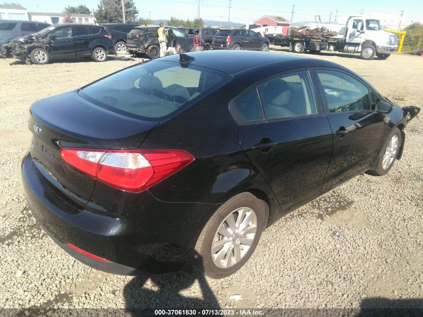 2016 KIA FORTE LX - KNAFX4A64G5488847