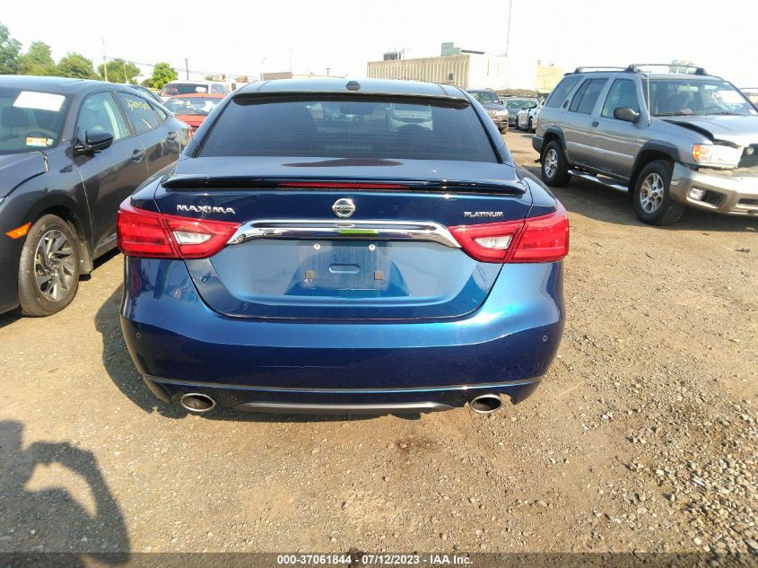2017 NISSAN MAXIMA PLATINUM - 1N4AA6AP6HC392126