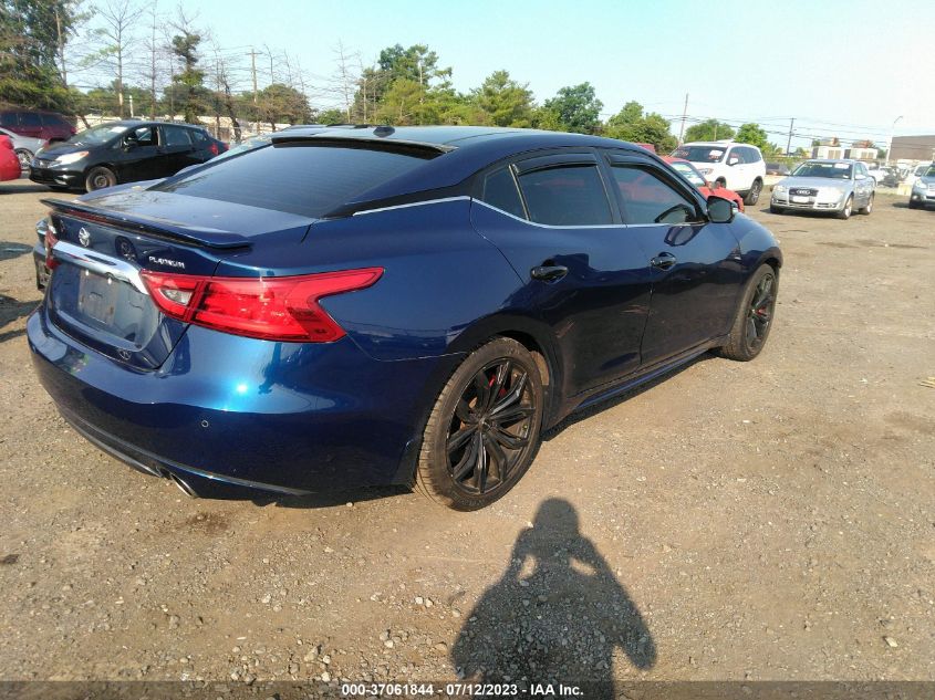 2017 NISSAN MAXIMA PLATINUM - 1N4AA6AP6HC392126