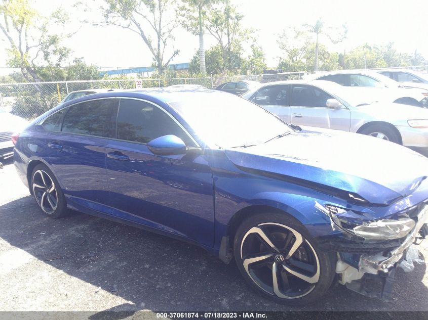 2019 HONDA ACCORD SEDAN SPORT 1.5T - 1HGCV1F38KA127387