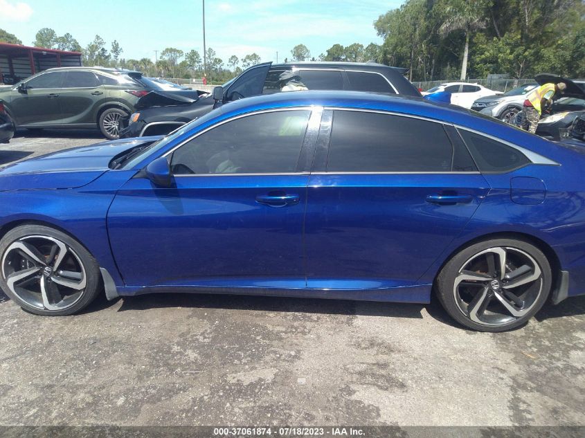 2019 HONDA ACCORD SEDAN SPORT 1.5T - 1HGCV1F38KA127387