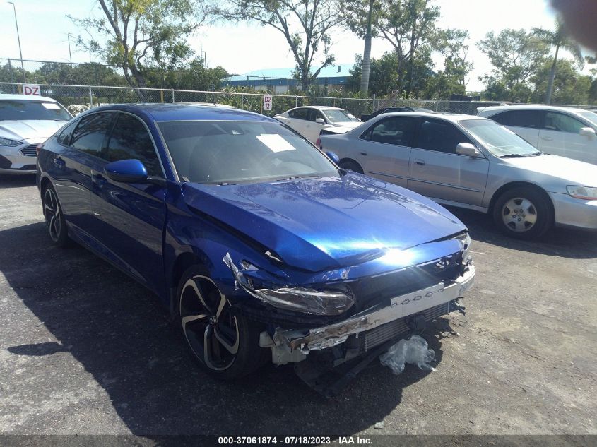 2019 HONDA ACCORD SEDAN SPORT 1.5T - 1HGCV1F38KA127387