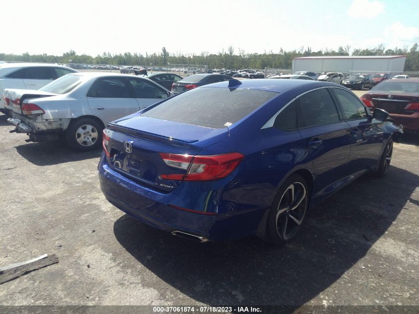 2019 HONDA ACCORD SEDAN SPORT 1.5T - 1HGCV1F38KA127387