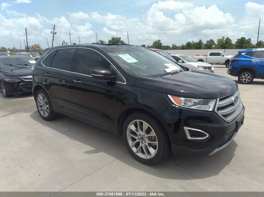 2018 FORD EDGE TITANIUM - 2FMPK3K80JBC59919