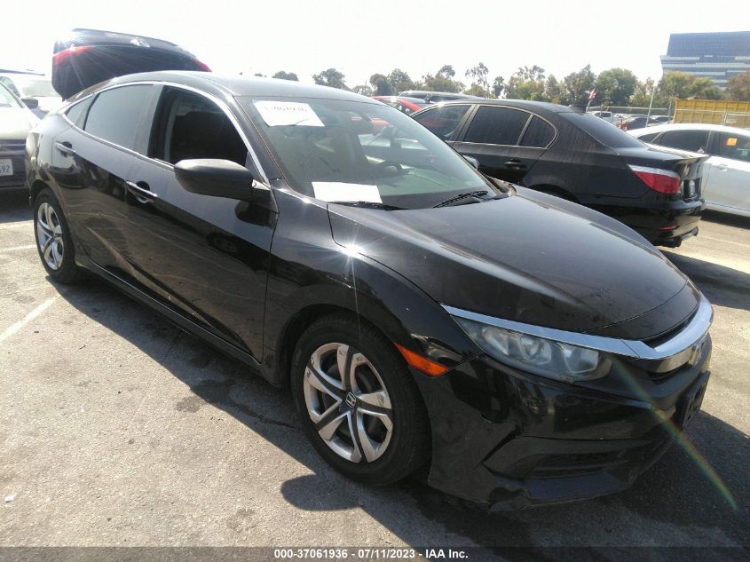 2016 HONDA CIVIC SEDAN LX - 19XFC2F59GE228368