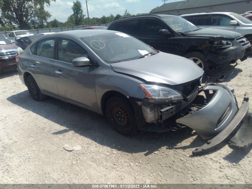 2014 NISSAN SENTRA S/SV/SR/SL - 3N1AB7AP0EL679395