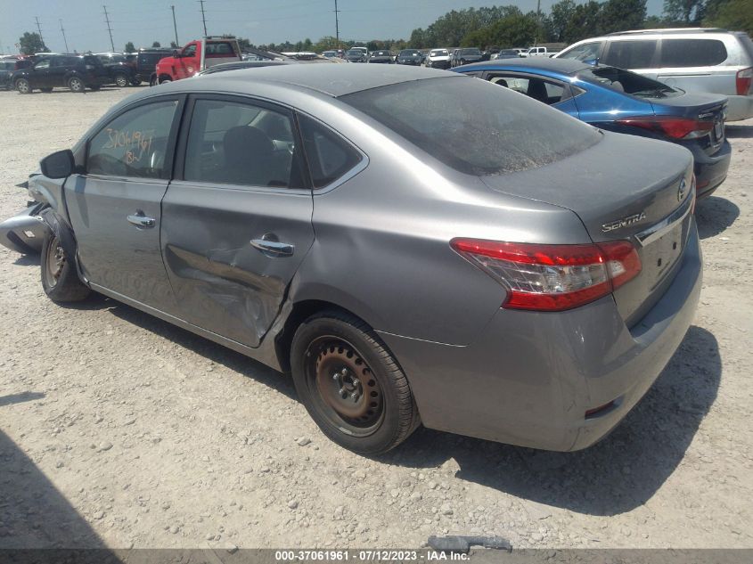 2014 NISSAN SENTRA S/SV/SR/SL - 3N1AB7AP0EL679395