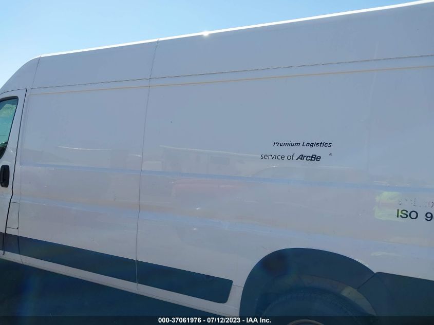 2019 RAM PROMASTER 3500 CARGO VAN HIGH ROOF 159" WB EXT 3C6URVJG5KE551221