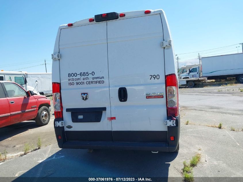 2019 RAM PROMASTER 3500 CARGO VAN HIGH ROOF 159" WB EXT 3C6URVJG5KE551221