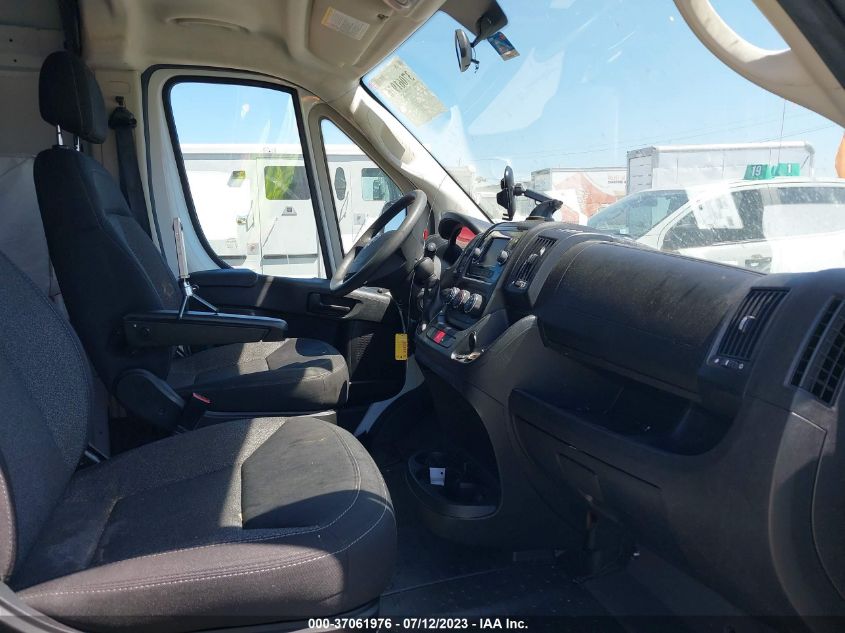 2019 RAM PROMASTER 3500 CARGO VAN HIGH ROOF 159" WB EXT 3C6URVJG5KE551221