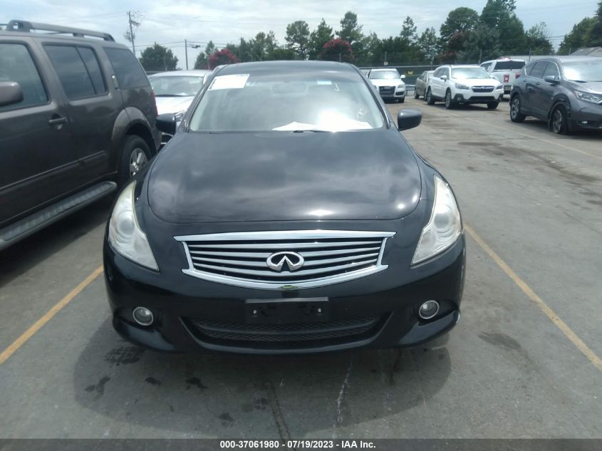 2013 INFINITI G37 SEDAN X JN1CV6AR0DM761837