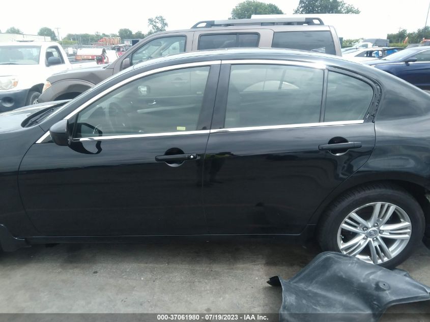 2013 INFINITI G37 SEDAN X JN1CV6AR0DM761837