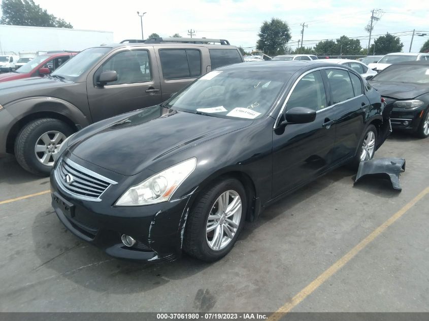 2013 INFINITI G37 SEDAN X JN1CV6AR0DM761837