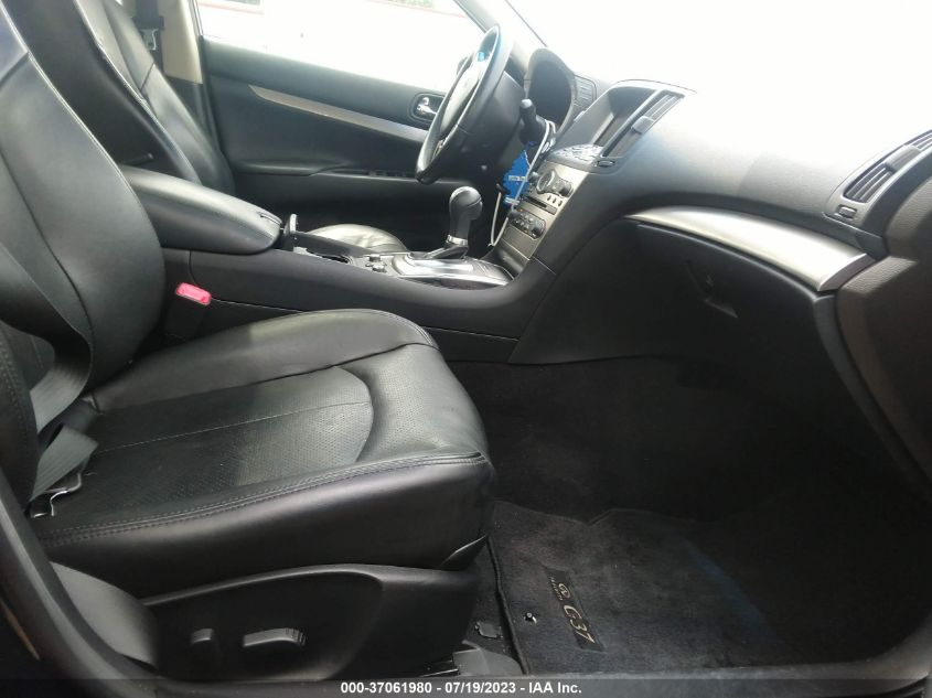 2013 INFINITI G37 SEDAN X JN1CV6AR0DM761837