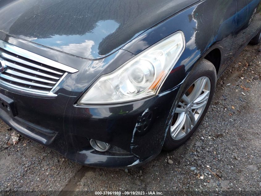 2013 INFINITI G37 SEDAN X JN1CV6AR0DM761837