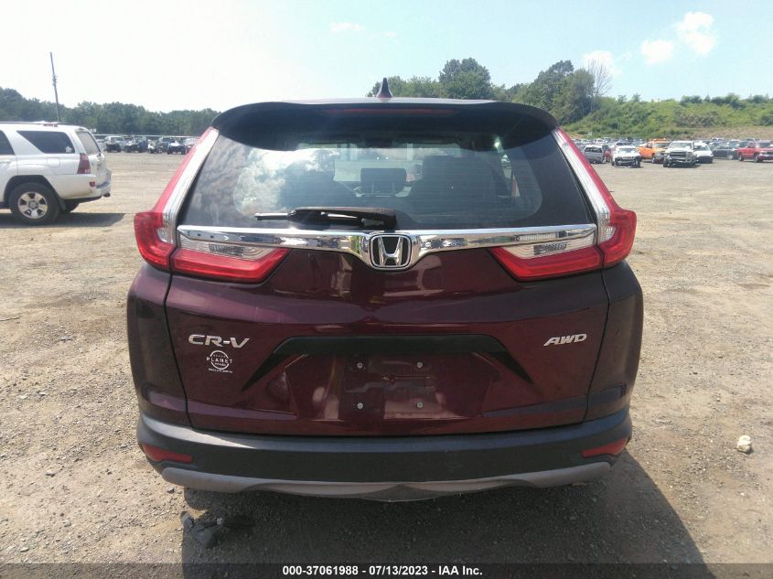2018 HONDA CR-V LX - 2HKRW6H37JH224118