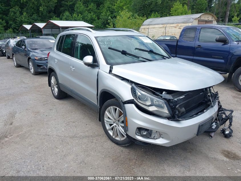 2016 VOLKSWAGEN TIGUAN SE - WVGBV7AX9GW607502