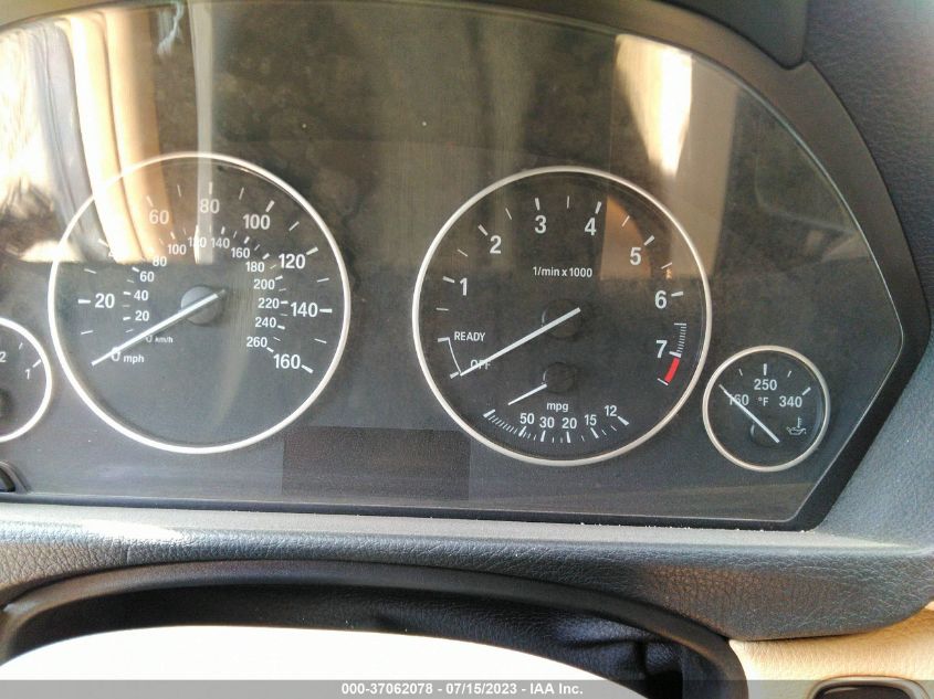 2013 BMW 3 SERIES 328I XDRIVE - WBA3B5C52DF593744