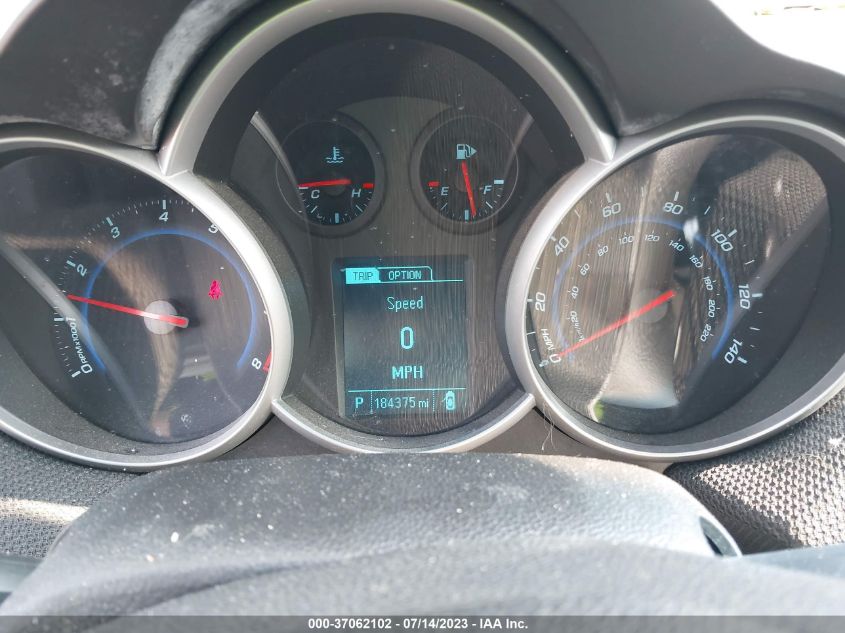 2013 CHEVROLET CRUZE LT - 1G1PK5SB9D7311081