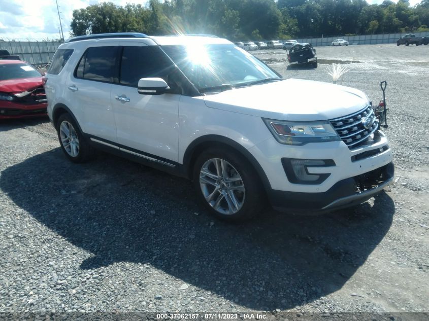 2017 FORD EXPLORER LIMITED - 1FM5K7FH1HGA91980