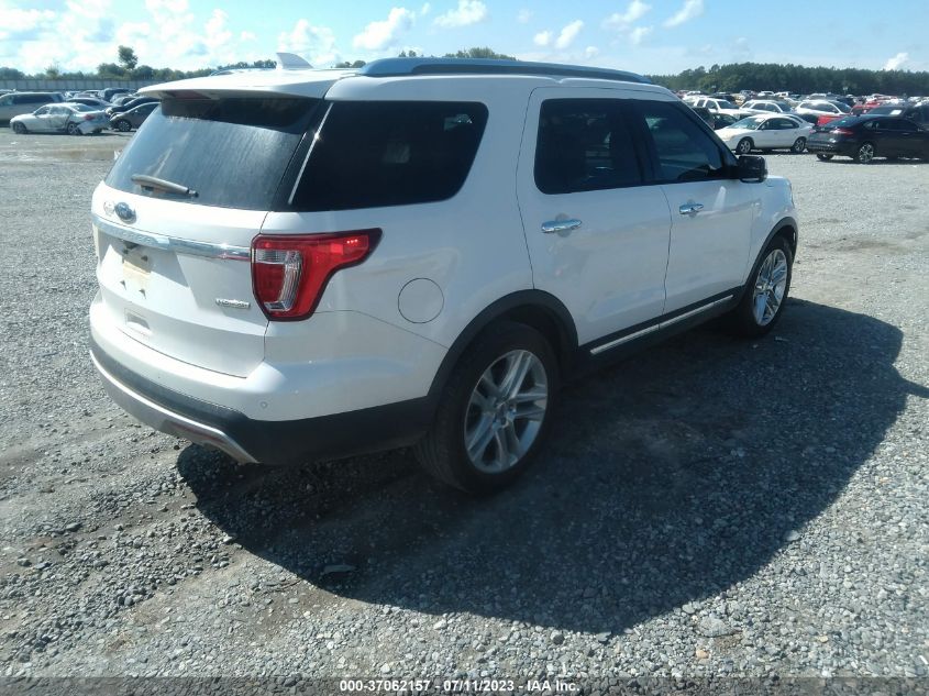 2017 FORD EXPLORER LIMITED - 1FM5K7FH1HGA91980