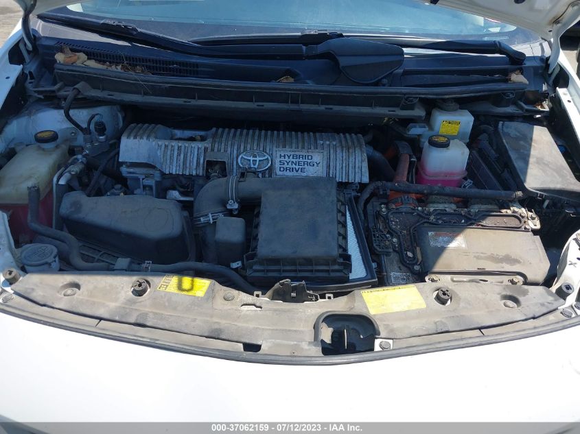 2013 TOYOTA PRIUS ONE/TWO/THREE/FOUR/FIVE - JTDKN3DU9D5691448