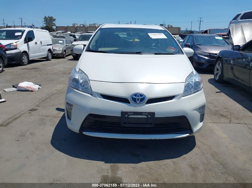 2013 TOYOTA PRIUS ONE/TWO/THREE/FOUR/FIVE - JTDKN3DU9D5691448