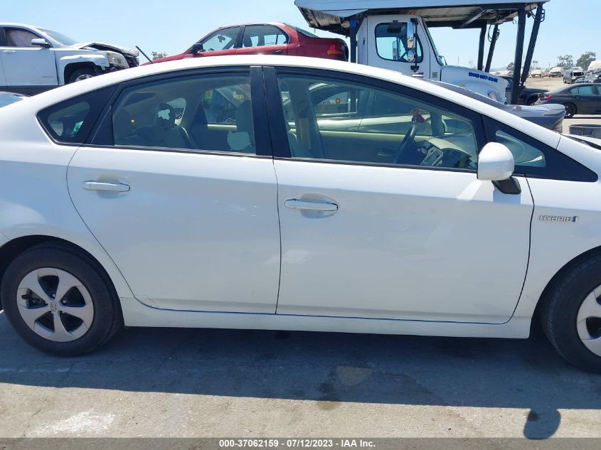 2013 TOYOTA PRIUS ONE/TWO/THREE/FOUR/FIVE - JTDKN3DU9D5691448