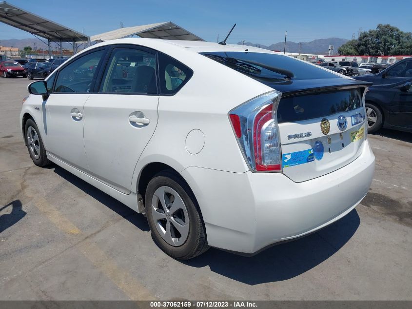 2013 TOYOTA PRIUS ONE/TWO/THREE/FOUR/FIVE - JTDKN3DU9D5691448