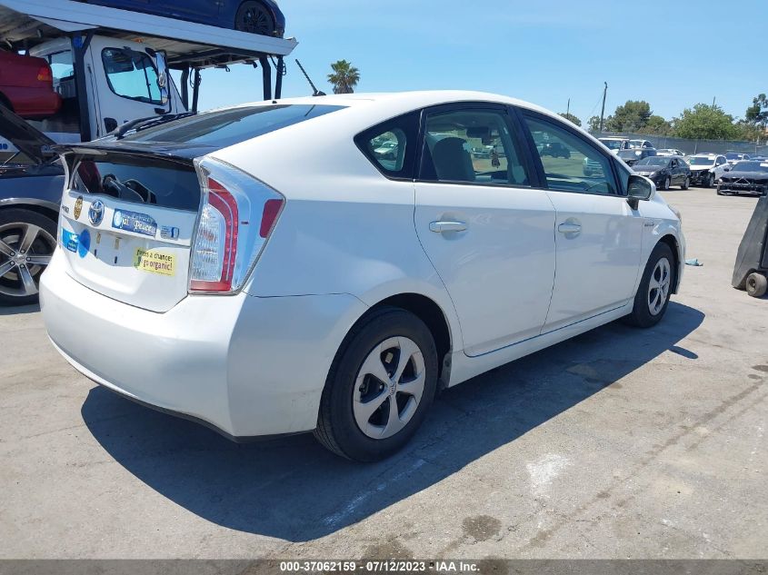 2013 TOYOTA PRIUS ONE/TWO/THREE/FOUR/FIVE - JTDKN3DU9D5691448