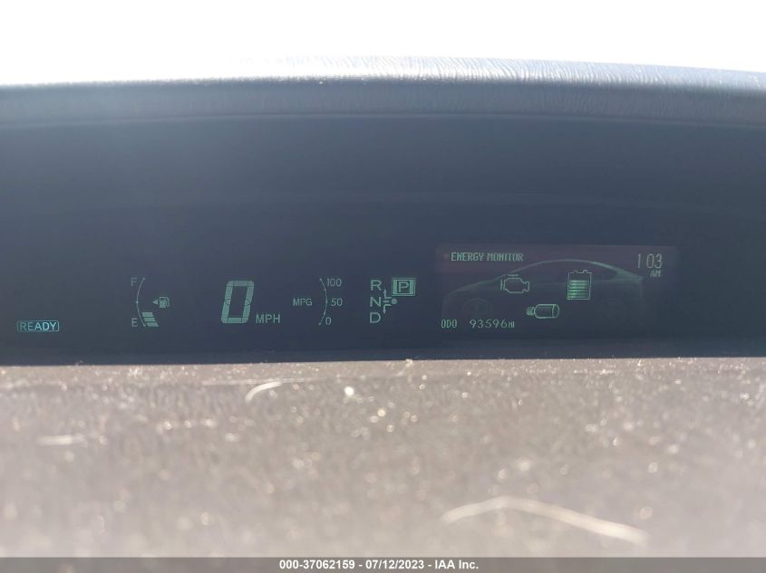 2013 TOYOTA PRIUS ONE/TWO/THREE/FOUR/FIVE - JTDKN3DU9D5691448