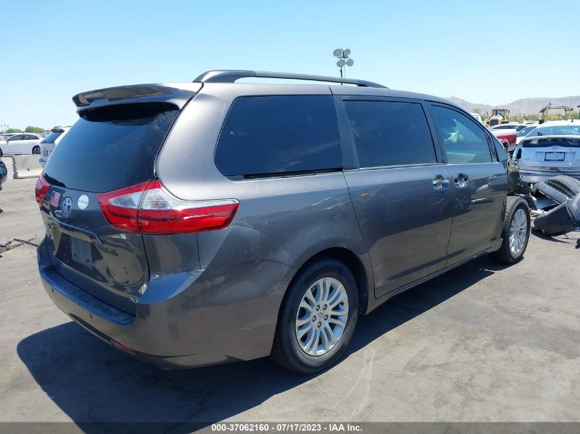 2017 TOYOTA SIENNA XLE AUTO ACCESS - 5TDYZ3DCXHS855327