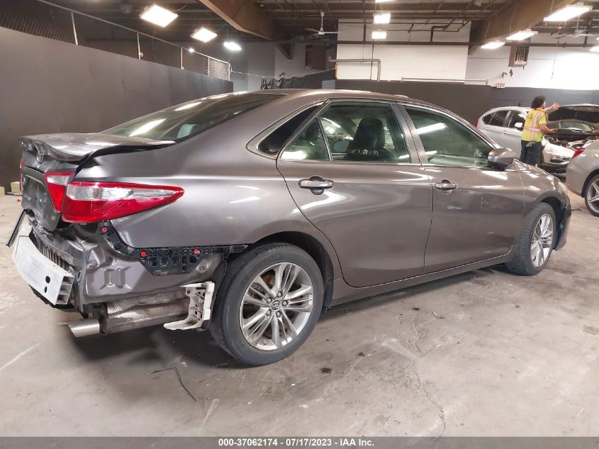 2015 TOYOTA CAMRY SE - 4T1BF1FK3FU954762